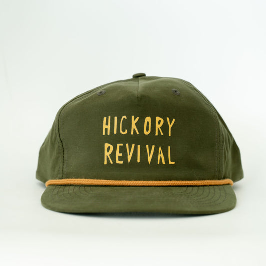 Hickory Revival - Cord Flat Snapback